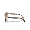 Lunettes de soleil Michael Kors ACADIA 395173 bi layer dark / cream tortoise - Vignette du produit 3/3