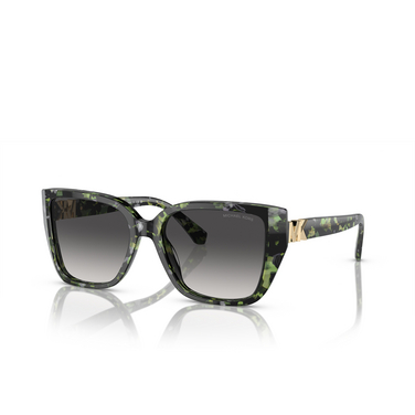 Gafas de sol Michael Kors ACADIA 39538G amazon green tortoise - Vista tres cuartos