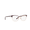 Michael Kors ADRIANNA IV Eyeglasses 1108 cordovan / rose gold - product thumbnail 2/3