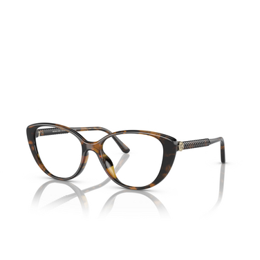 Michael Kors AMAGANSETT Eyeglasses 3006 dark tortoise - three-quarters view