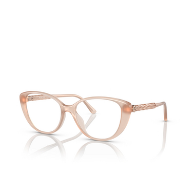 Michael Kors AMAGANSETT Eyeglasses 3449 rosa perlaceo - three-quarters view