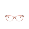 Michael Kors AMBROSINE Eyeglasses 3689 transparent mulberry - product thumbnail 1/3