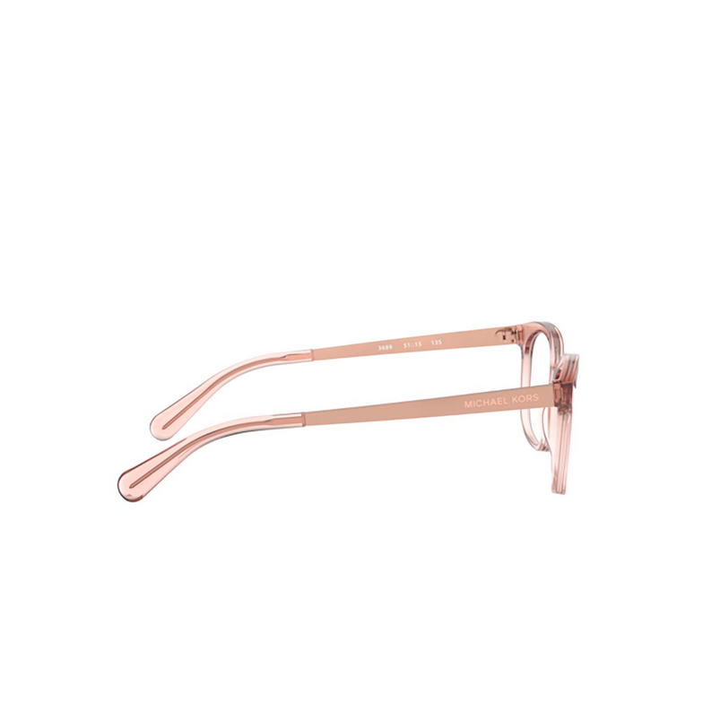 Lunettes de vue Michael Kors AMBROSINE 3689 transparent mulberry - 3/3