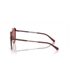 Lunettes de soleil Michael Kors ARCHES 1896GT cordovan metal - Vignette du produit 3/3