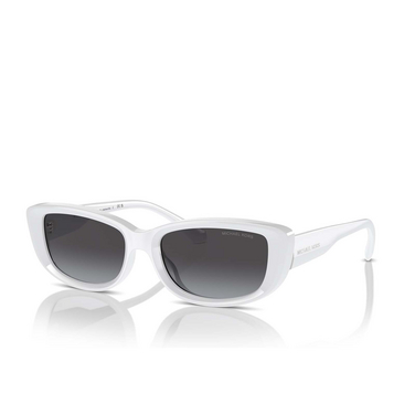 Gafas de sol Michael Kors ASHEVILLE 31008G optic white - Vista tres cuartos