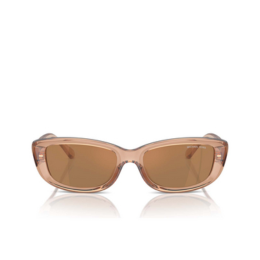 Gafas de sol Michael Kors ASHEVILLE 3999/O brown transparent - Vista delantera