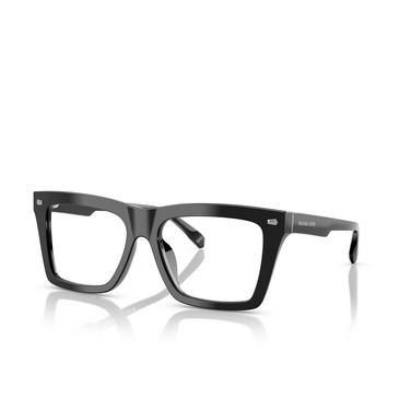 Lunettes de vue Michael Kors AUGUSTA 3005 black - Vue trois quarts