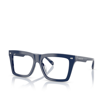 Michael Kors AUGUSTA Eyeglasses 4009 navy solid - three-quarters view