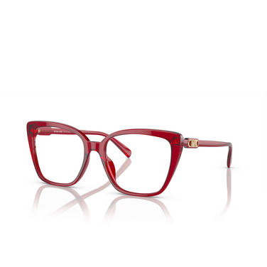 Michael Kors AVILA Eyeglasses 3955 red - three-quarters view