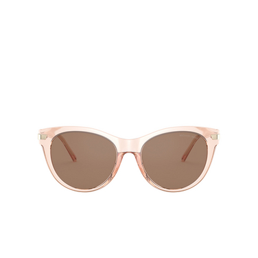 Gafas de sol Michael Kors BAR HARBOR 382773 transparent peach - Vista delantera