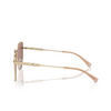 Lunettes de soleil Michael Kors BEIJING 101403 shiny light gold - Vignette du produit 3/3