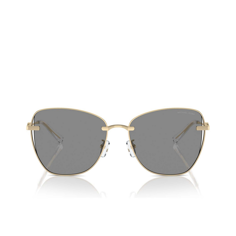 Lunettes de soleil Michael Kors BEIJING 10143F shiny light gold - 1/3