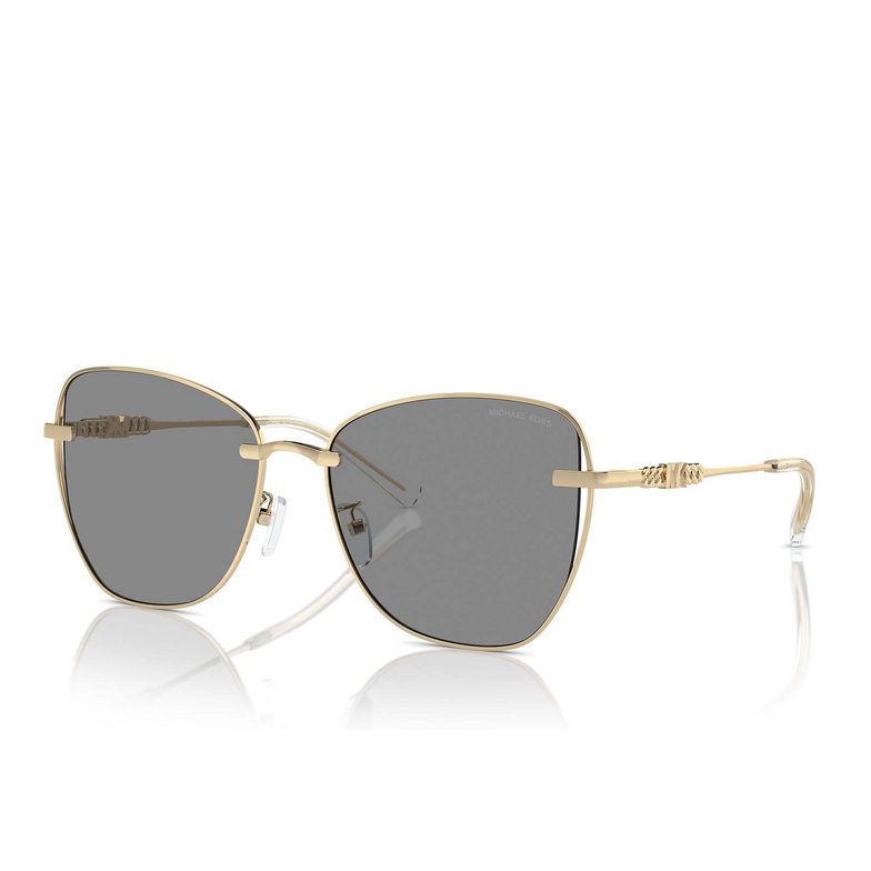 Lunettes de soleil Michael Kors BEIJING 10143F shiny light gold - 2/3