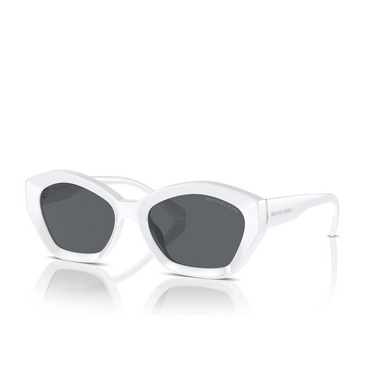 Gafas de sol Michael Kors BEL AIR 310087 optic white - Vista tres cuartos