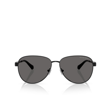 Lunettes de soleil Michael Kors BIARRITZ 100587 black shiny - Vue de face