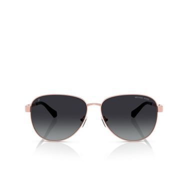 Lunettes de soleil Michael Kors BIARRITZ 1108T3 rose gold - Vue de face