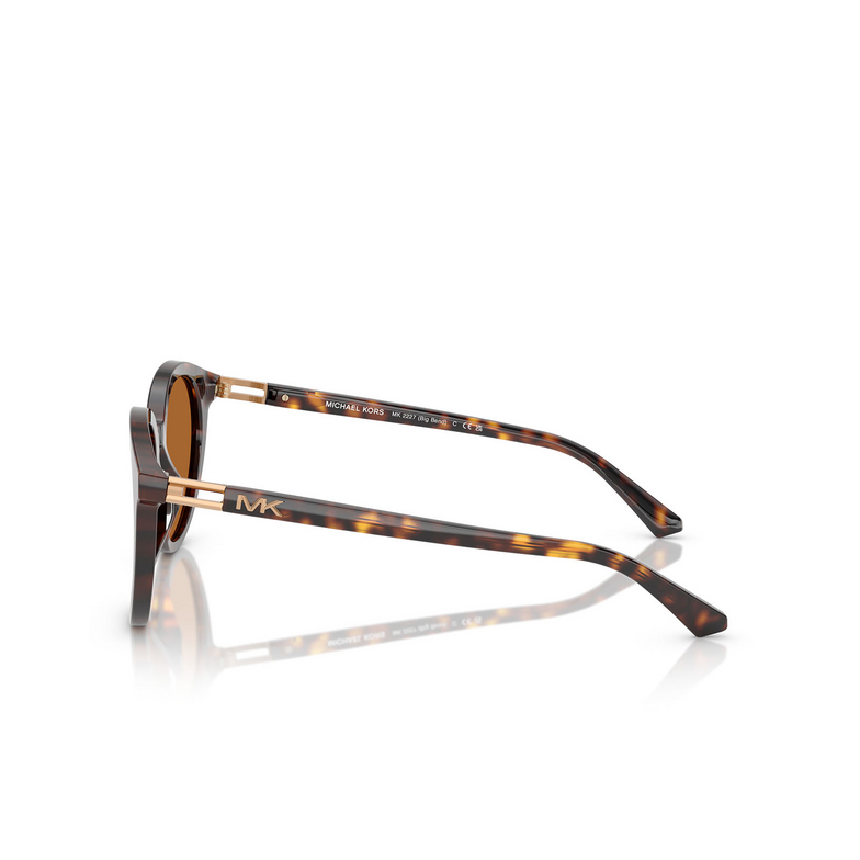 Lunettes de soleil Michael Kors BIG BEND 300673 dark tortoise - 3/3