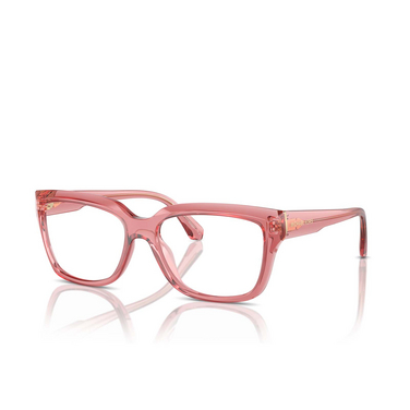 Michael Kors BIRMINGHAM Eyeglasses 3970 rose transparent - three-quarters view