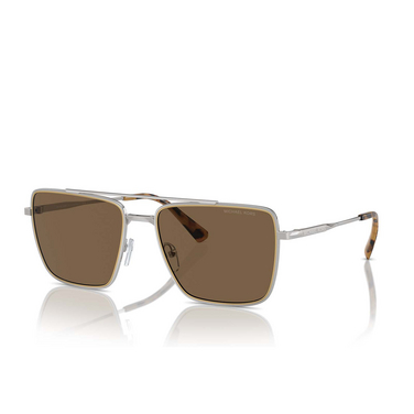 Michael Kors BLUE RIDGE Sunglasses 189373 shiny silver - three-quarters view