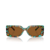 Michael Kors BORDEAUX Sonnenbrillen 400073 teal graphic tortoise - Produkt-Miniaturansicht 1/3