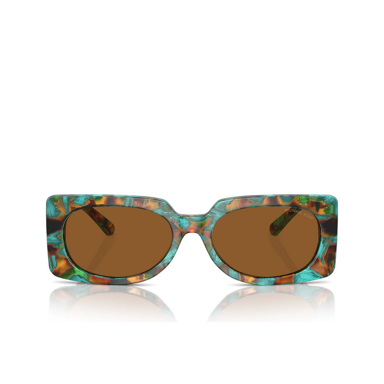 Occhiali da sole Michael Kors BORDEAUX 400073 teal graphic tortoise - 1/3