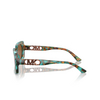 Occhiali da sole Michael Kors BORDEAUX 400073 teal graphic tortoise - anteprima prodotto 3/3