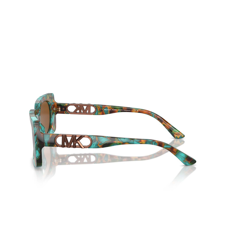 Michael Kors BORDEAUX Sonnenbrillen 400073 teal graphic tortoise - 3/3