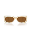 Lunettes de soleil Michael Kors BORDEAUX 400173 ivory horn - Vignette du produit 1/3