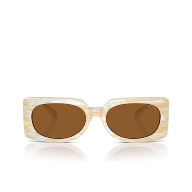 Michael Kors BORDEAUX Sunglasses 400173 ivory horn - front view