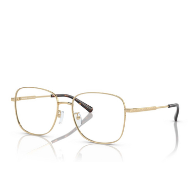 Michael Kors BORNEO Eyeglasses 1014 light gold - three-quarters view