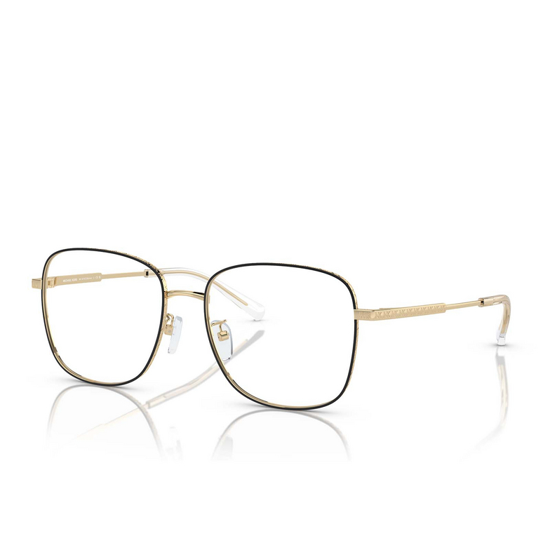 Michael Kors BORNEO Eyeglasses 1016 light gold - 2/3