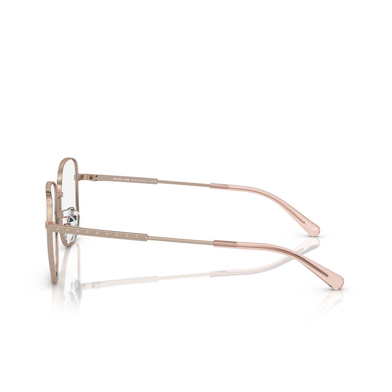 Gafas graduadas Michael Kors BORNEO 1108 rose gold - 3/3