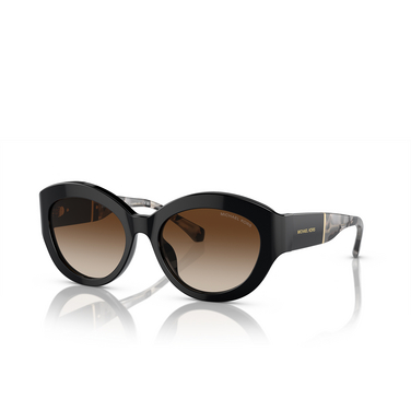 Lunettes de soleil Michael Kors BRUSSELS 300513 black - Vue trois quarts