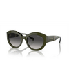 Occhiali da sole Michael Kors BRUSSELS 39478G opal green - anteprima prodotto 2/3