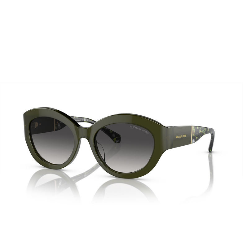 Gafas de sol Michael Kors BRUSSELS 39478G opal green - 2/3