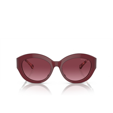 Gafas de sol Michael Kors BRUSSELS 39498H dark red transparent - Vista delantera