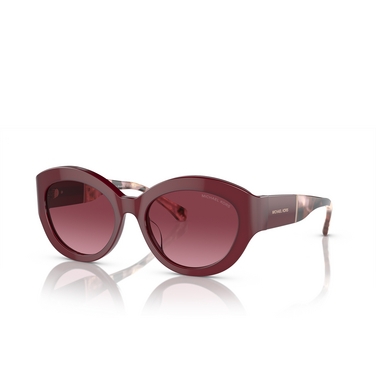 Michael Kors BRUSSELS Sunglasses 39498H dark red transparent - three-quarters view