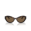 Lunettes de soleil Michael Kors BURANO 300673 dark tortoise - Vignette du produit 1/3