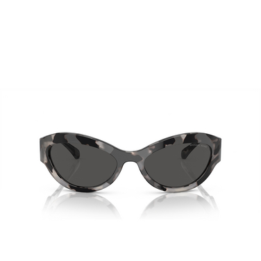 Gafas de sol Michael Kors BURANO 394587 black and white tortoise - Vista delantera