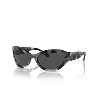 Michael Kors BURANO Sunglasses 394587 black and white tortoise - three-quarters view