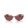 Lunettes de soleil Michael Kors BURANO 394675 pink pearlized tortoise - Vignette du produit 1/3