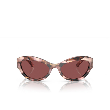 Michael Kors BURANO Sunglasses 394675 pink pearlized tortoise - front view