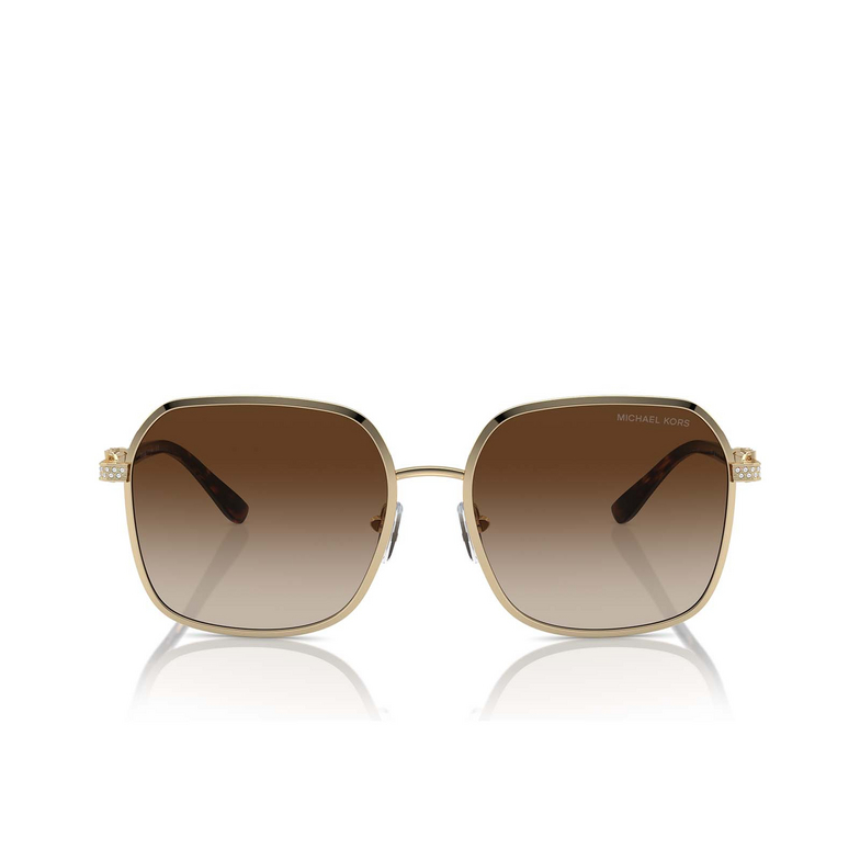 Lunettes de soleil Michael Kors CADIZ 101413 shiny light gold - 1/3