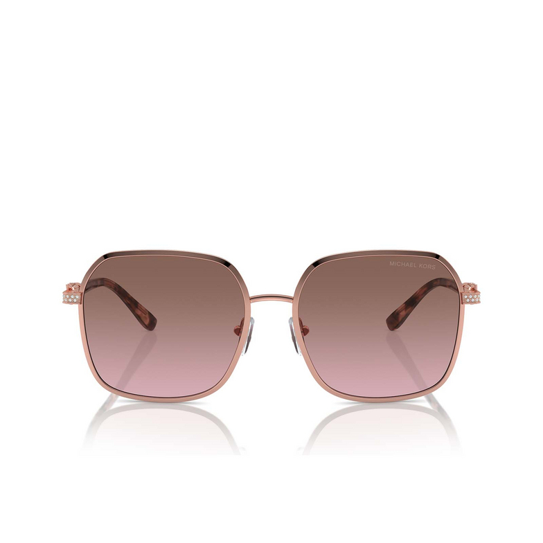 Gafas de sol Michael Kors CADIZ 110814 shiny rose gold - 1/3