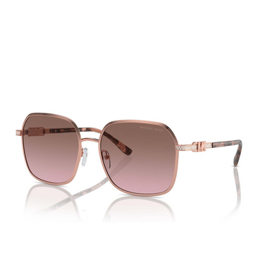 Michael Kors CADIZ Sunglasses 110814 shiny rose gold - three-quarters view