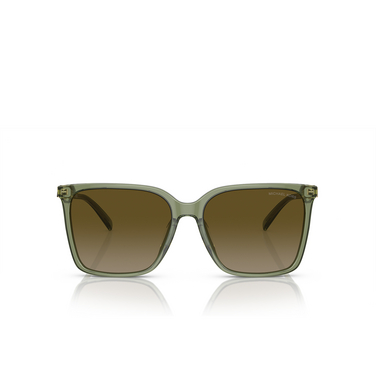 Michael Kors CANBERRA Sunglasses 394413 green transparent - front view