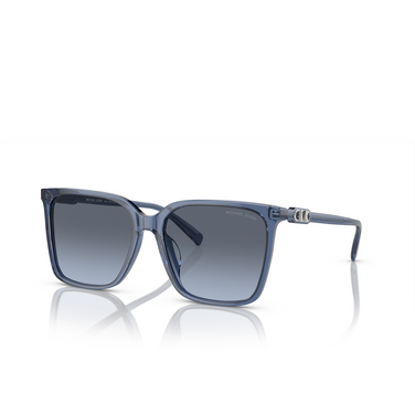 Michael Kors CANBERRA Sunglasses 39568F blue transparent - three-quarters view