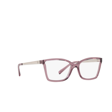 Michael Kors CARACAS Korrektionsbrillen 3502 burgundy crystal - Dreiviertelansicht