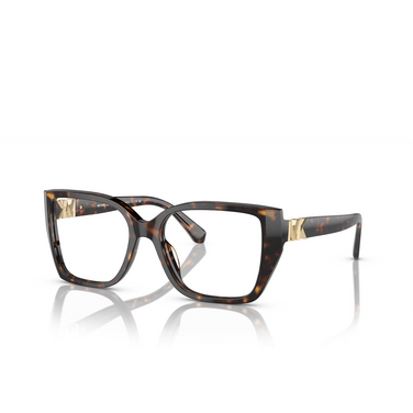 Michael Kors CASTELLO Eyeglasses 3006 dark tortoise - three-quarters view