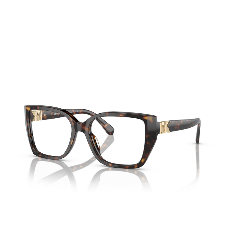 Lunettes de vue Michael Kors CASTELLO 3006 dark tortoise - 2/3